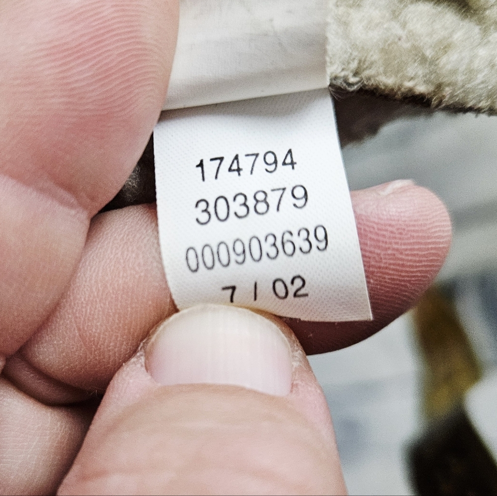 GAP | vintage Y2K calf suede leather hooded button-up coat jacket - Picture 8 of 8